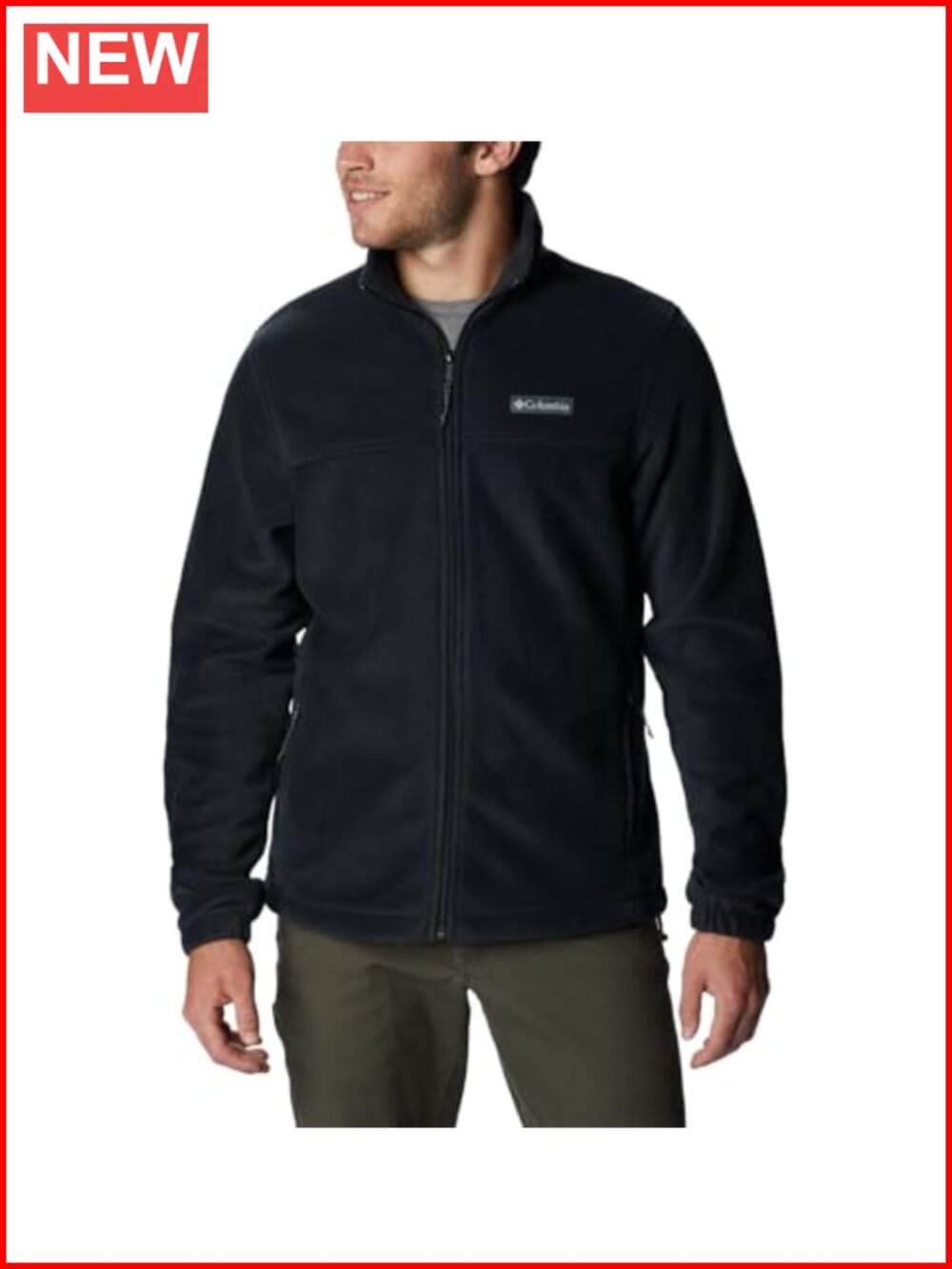 Men's Steens Mountain Full Zip Fleece Jacket Polyester MTR Filament Warm Layer